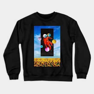 Floating, Drifting Crewneck Sweatshirt